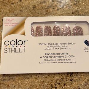 Color Street Glittery Capitol Hill Nail Strips